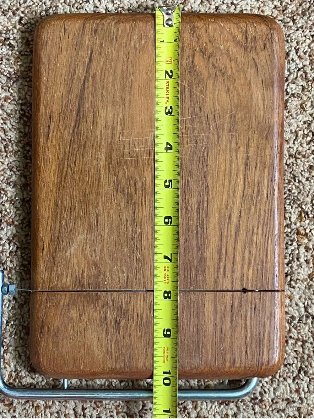 Goodwood Genuine Teak Serving Board - Warm Teak Finish